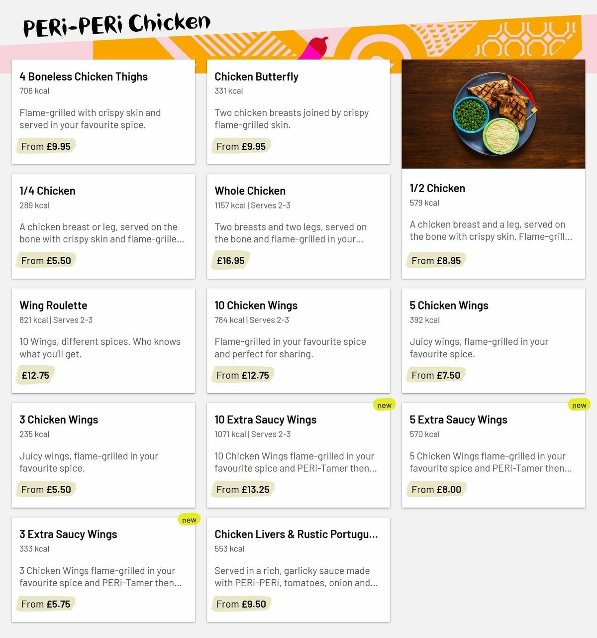 Nando's Offers from 2 October