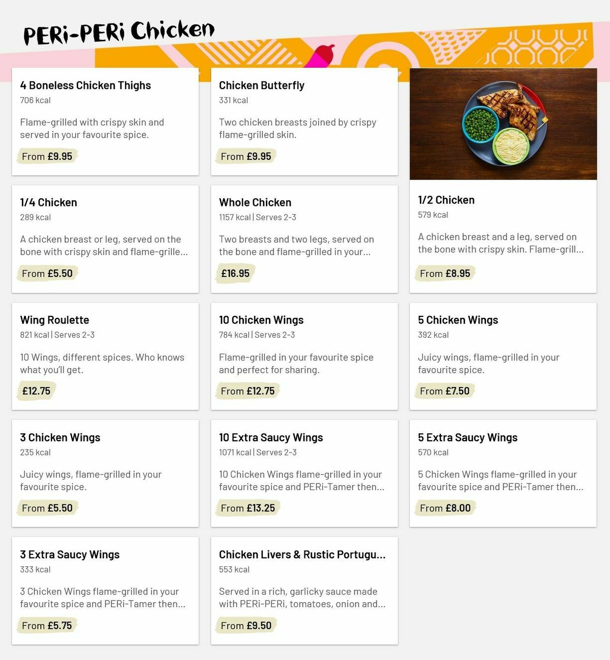 Nando's Offers from 7 January