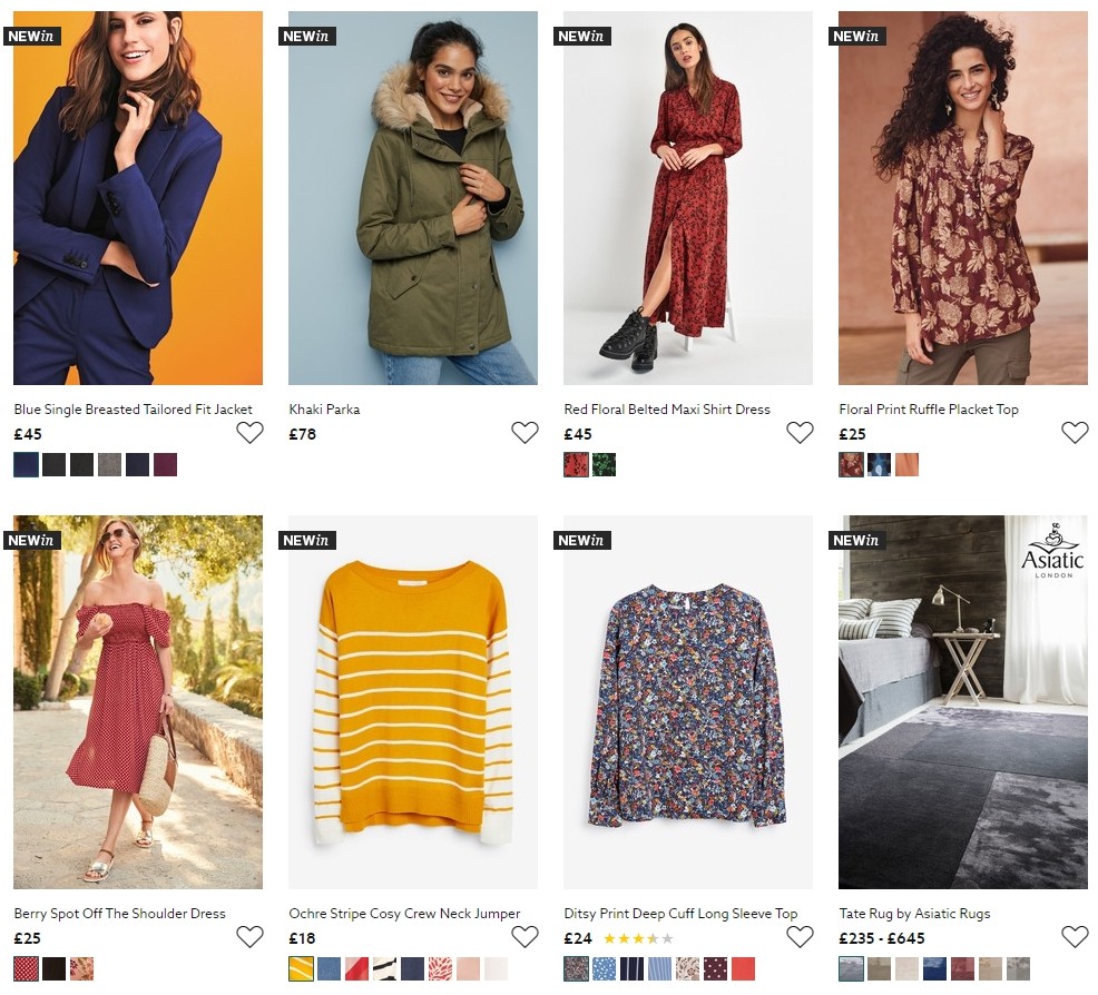 Next Offers from 7 January