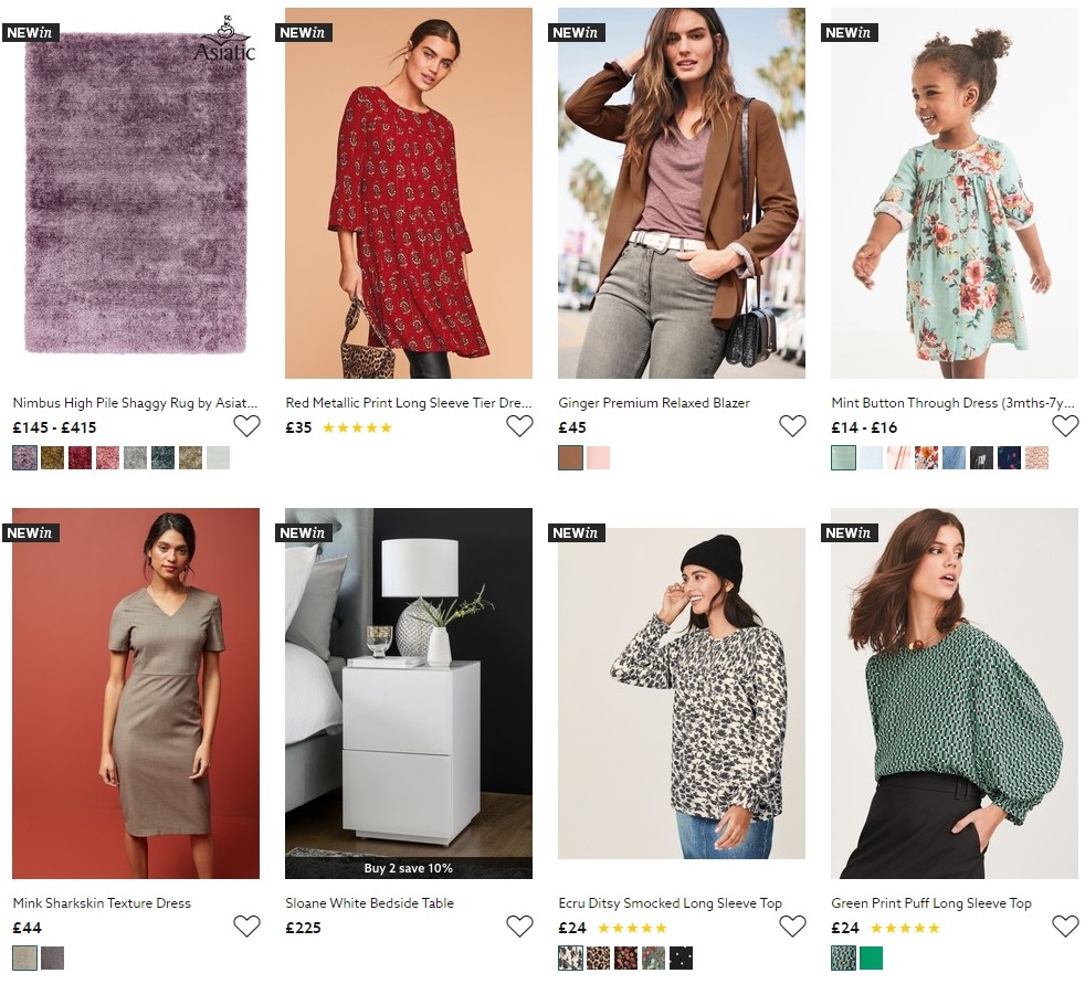 Next Offers from 7 January