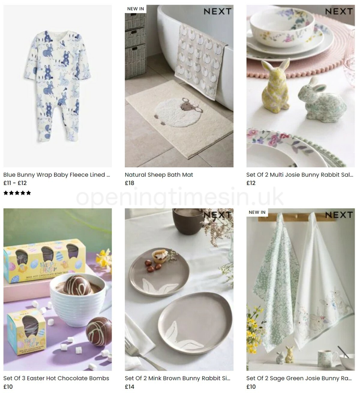 Next Easter Offers from 15 March