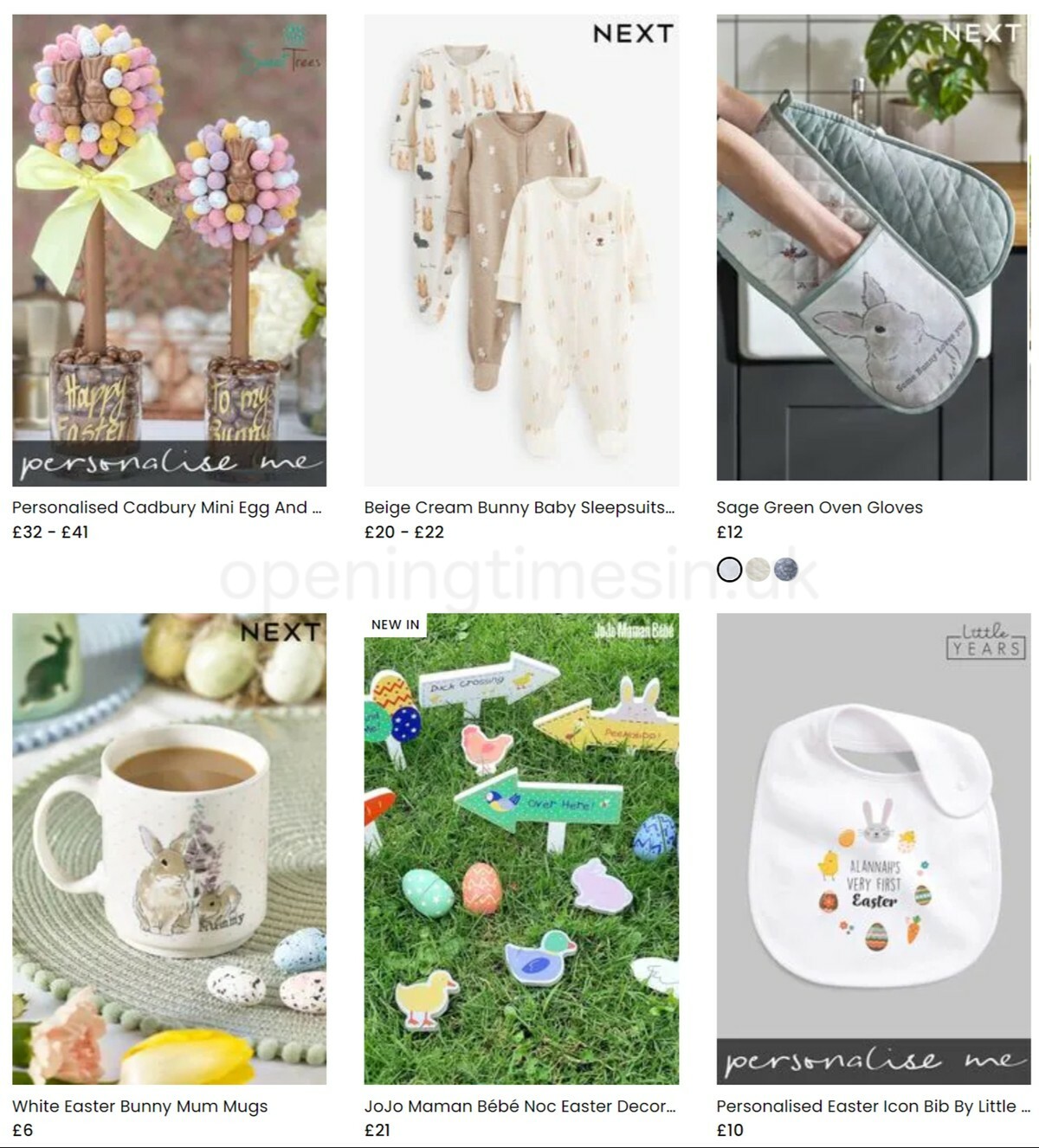 Next Easter Offers from 15 March