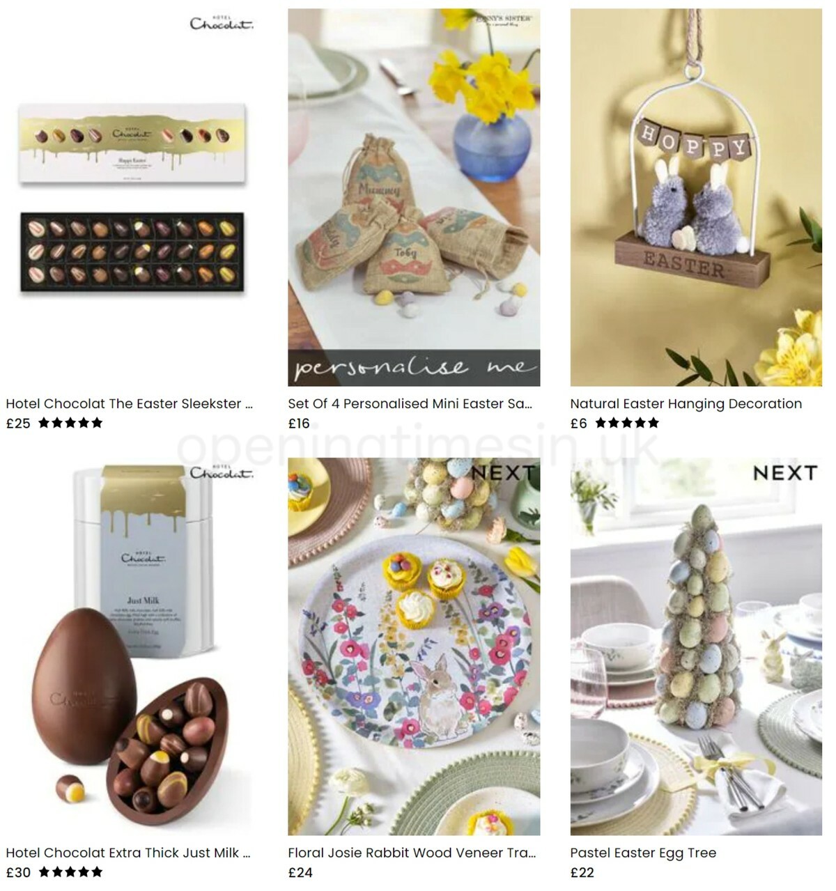 Next Easter Offers from 15 March