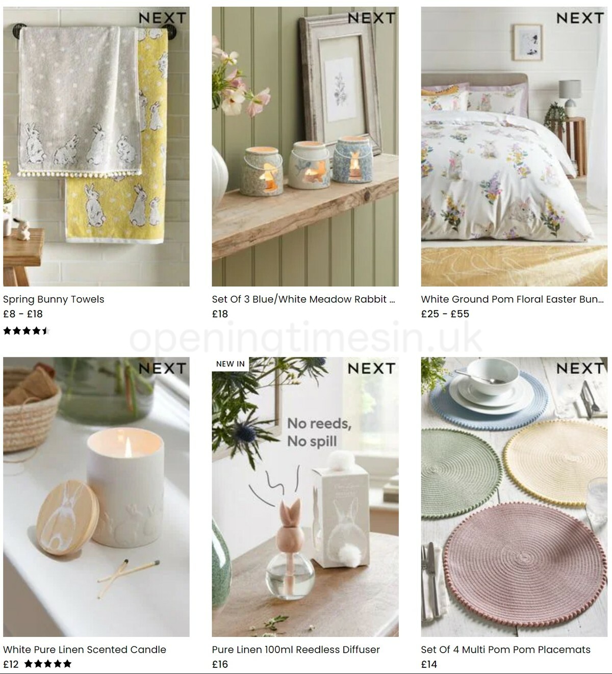 Next Easter Offers from 15 March