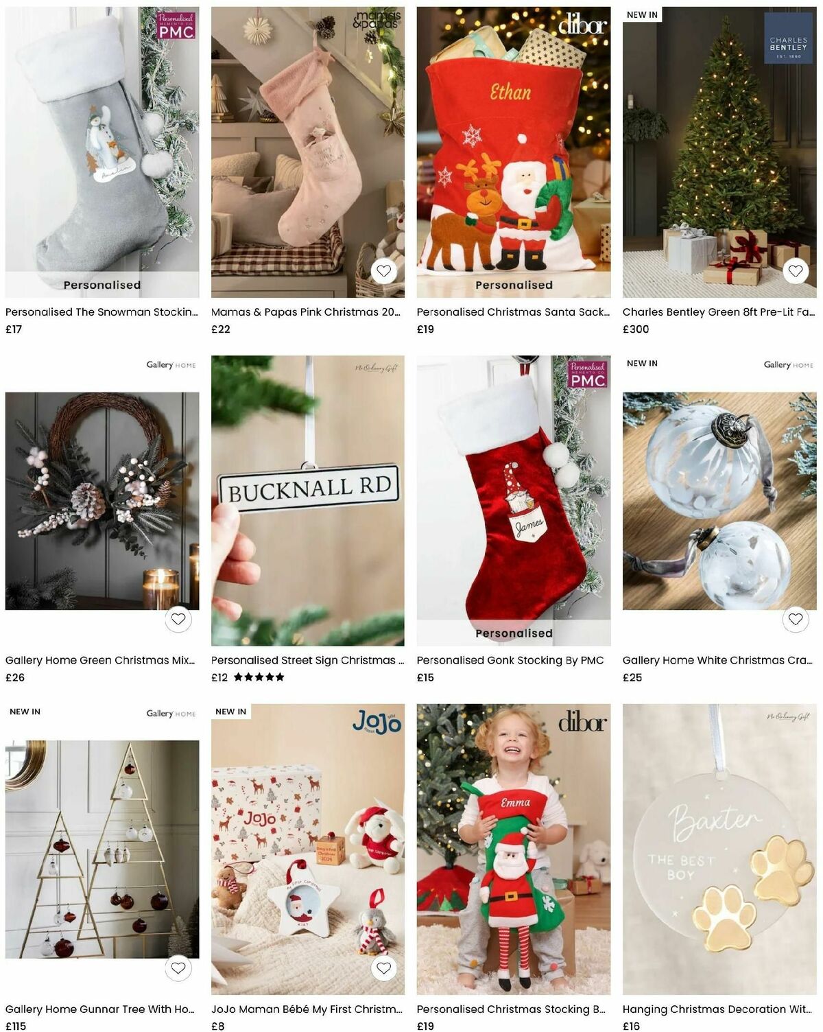 Next Christmas Decorations Offers from 22 November