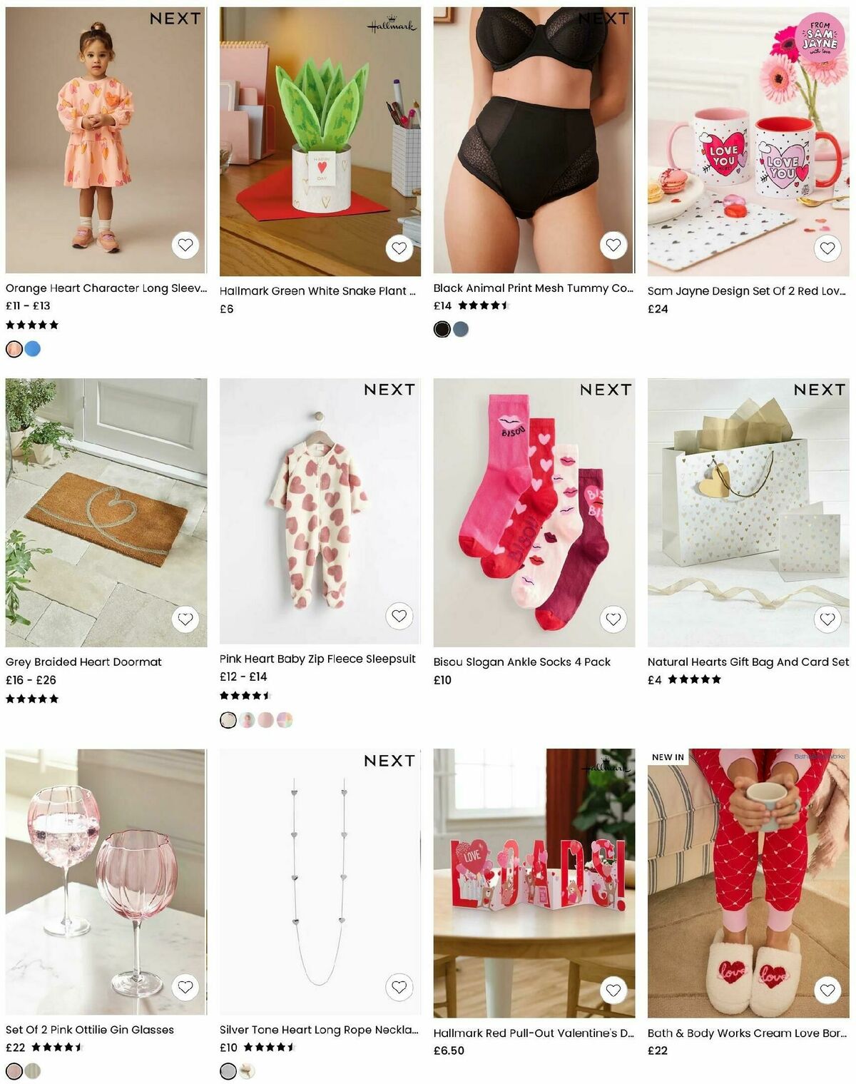 Next Valentine's Day Offers from 7 February