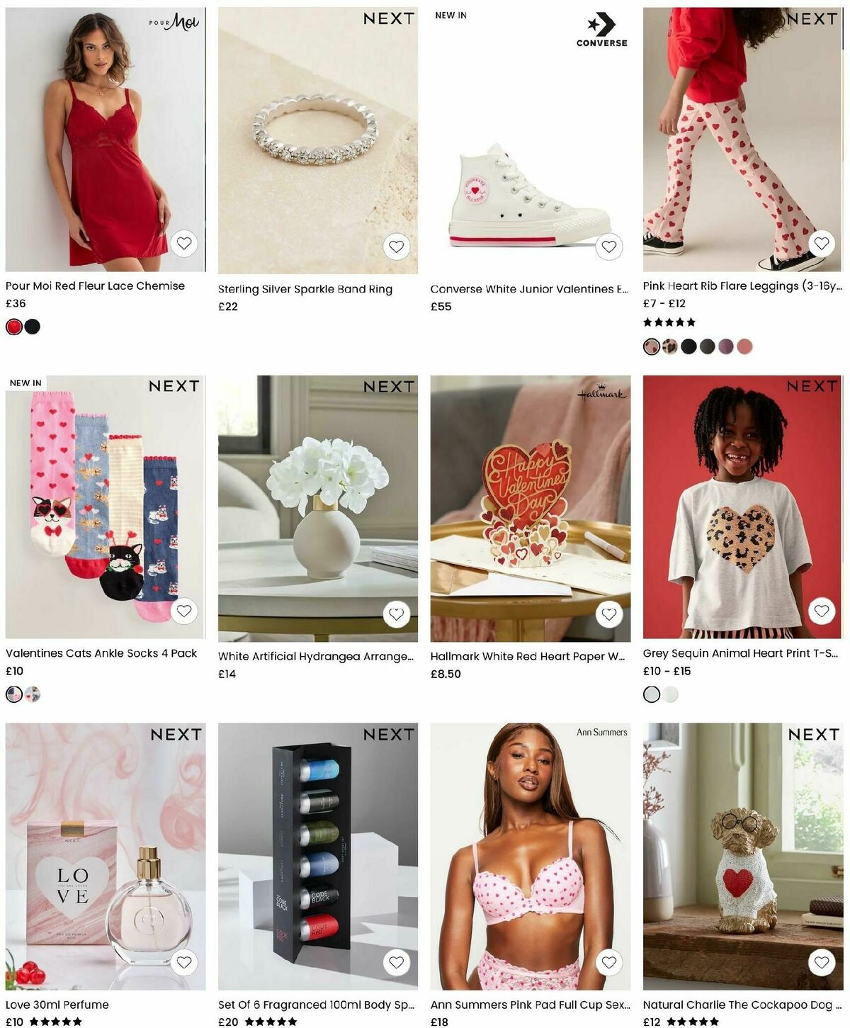 Next Valentine's Day Offers from 7 February