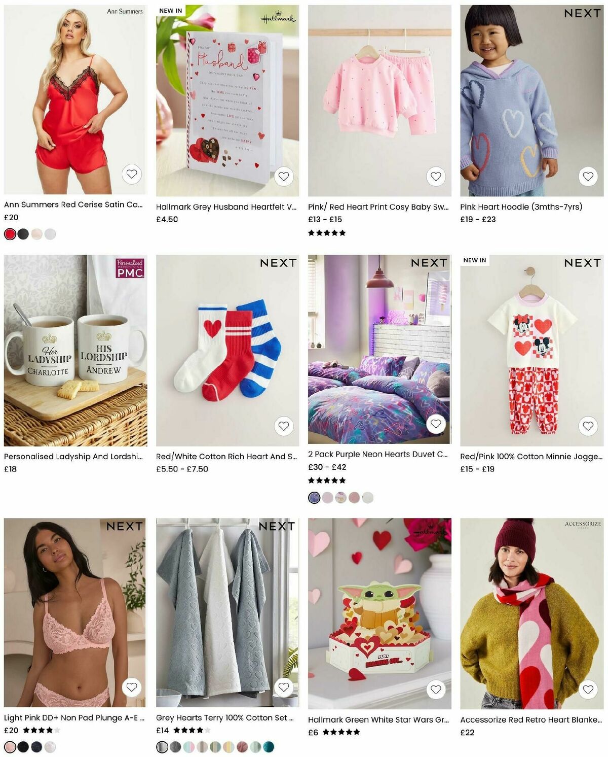 Next Valentine's Day Offers from 7 February