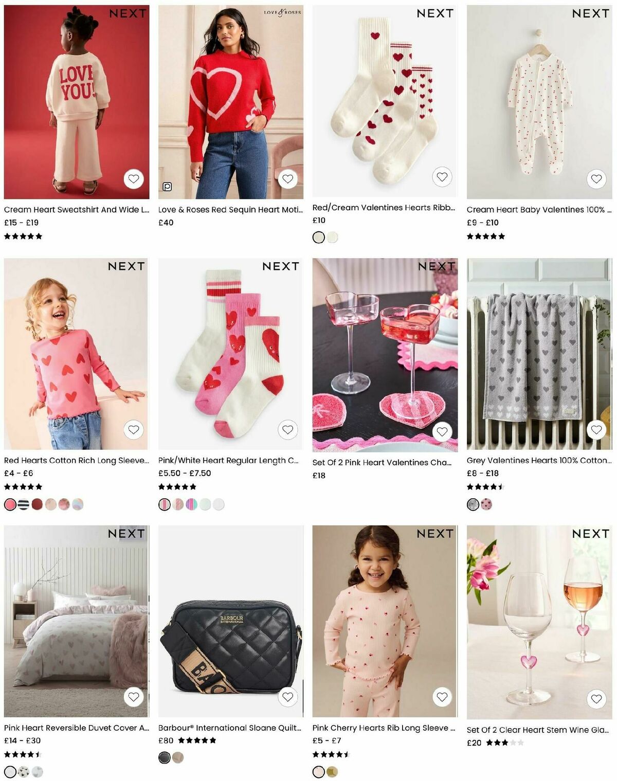 Next Valentine's Day Offers from 7 February