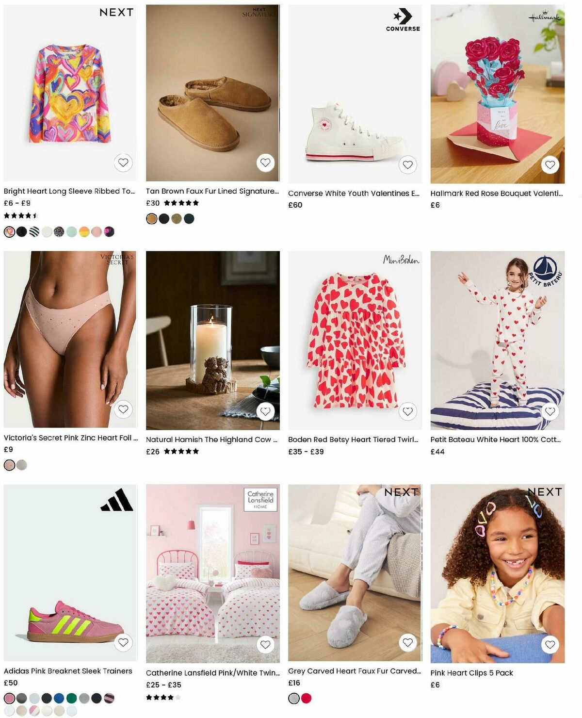 Next Valentine's Day Offers from 7 February