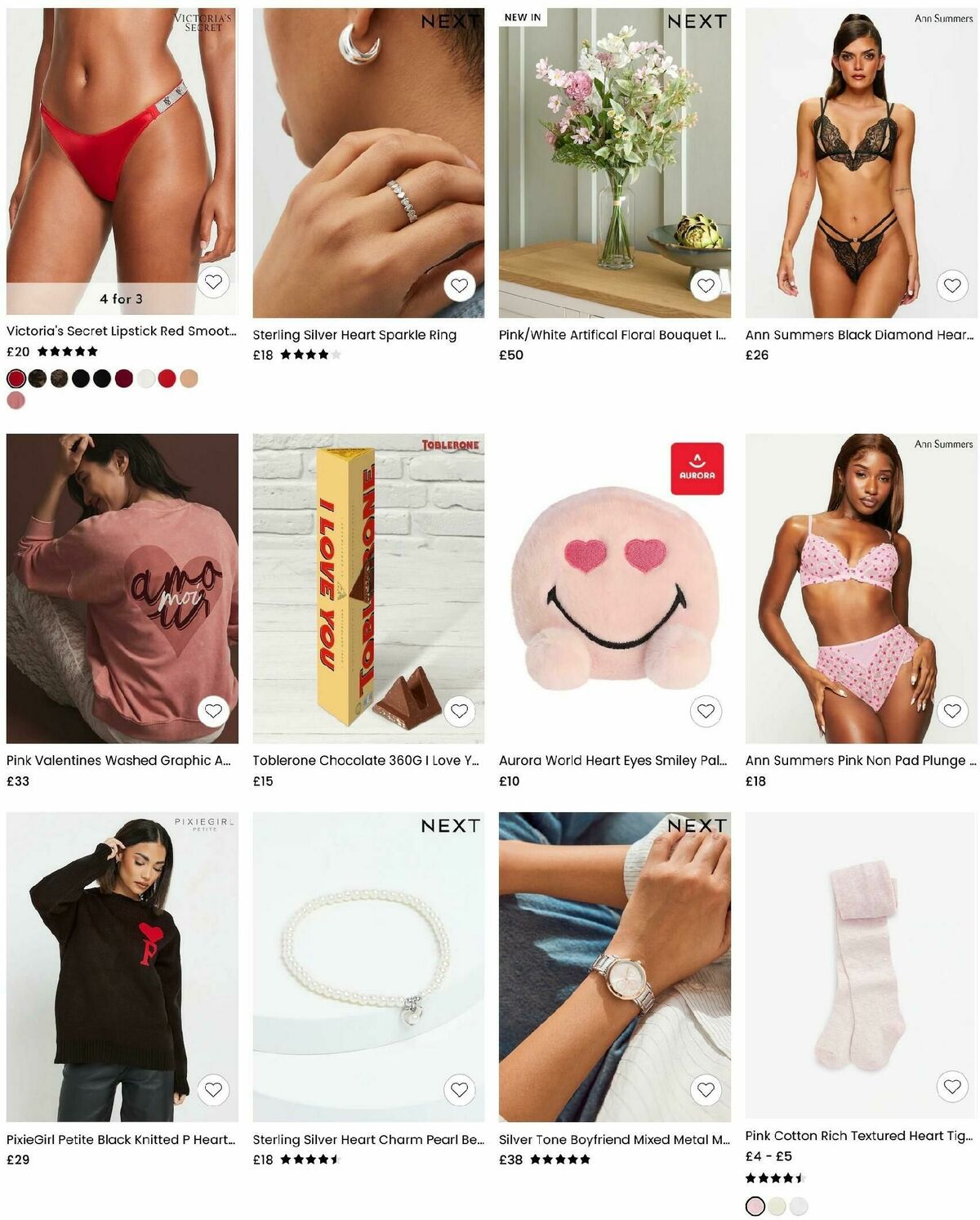 Next Valentine's Day Offers from 7 February