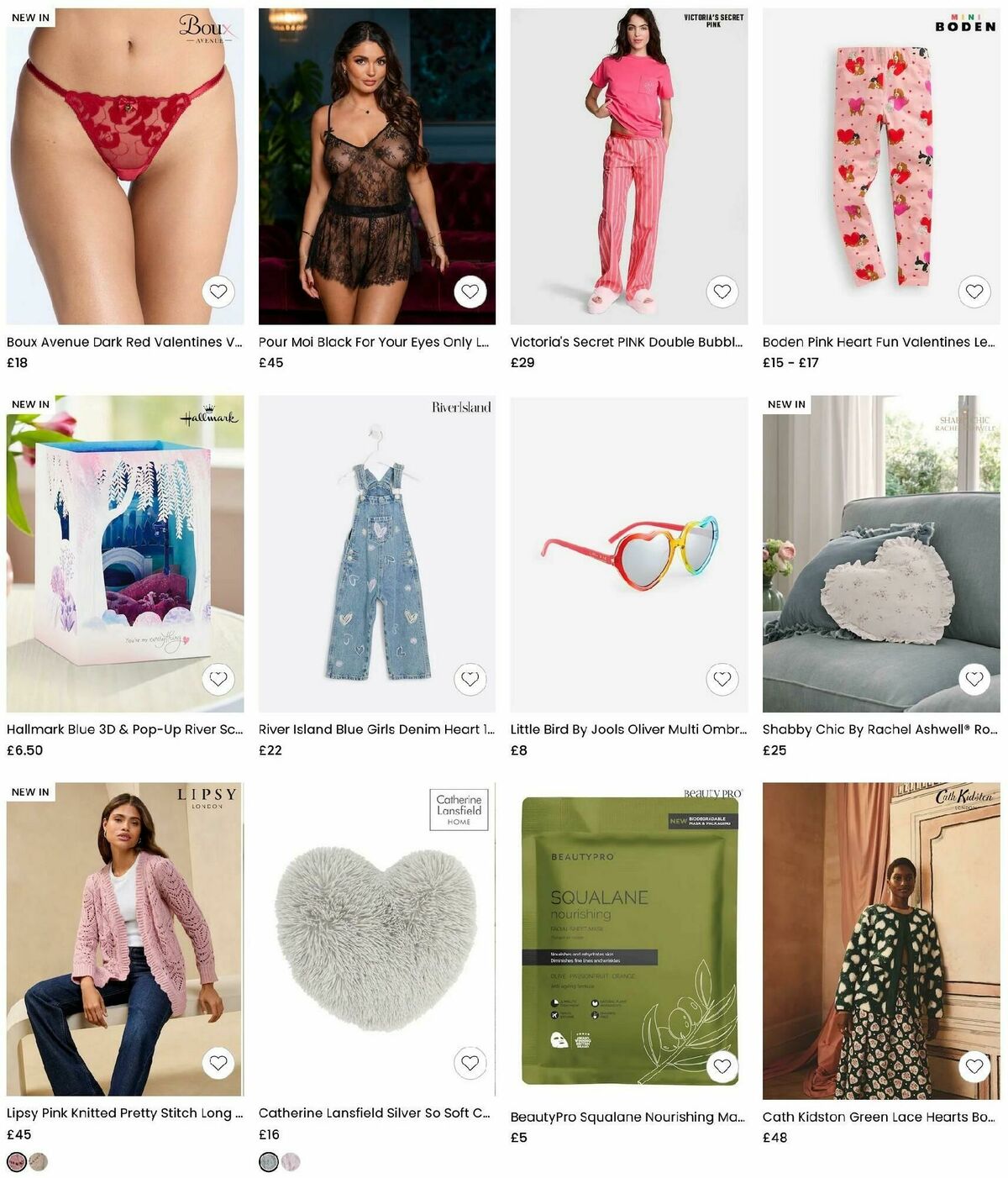 Next Valentine's Day Offers from 7 February