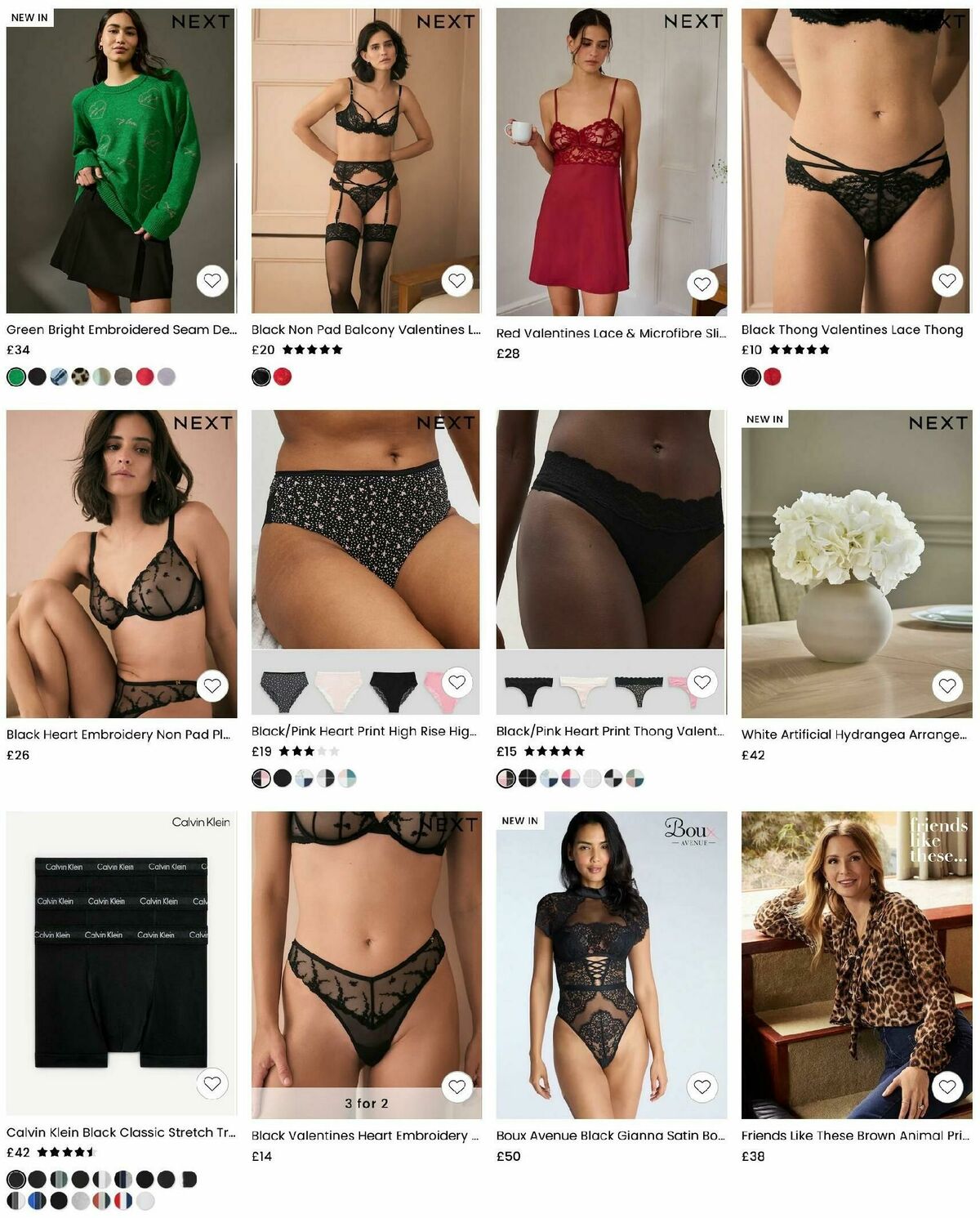 Next Valentine's Day Offers from 7 February