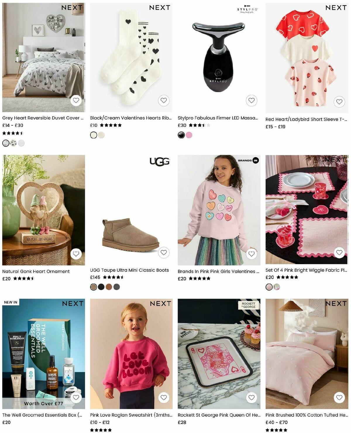 Next Valentine's Day Offers from 7 February