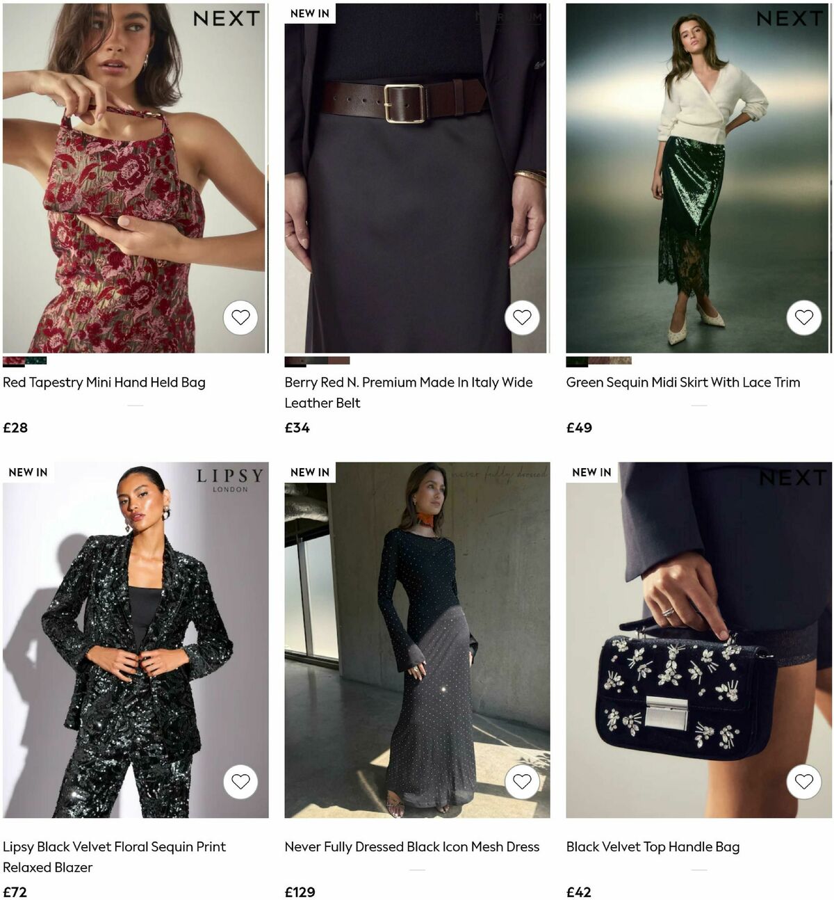 Next Offers from 3 November