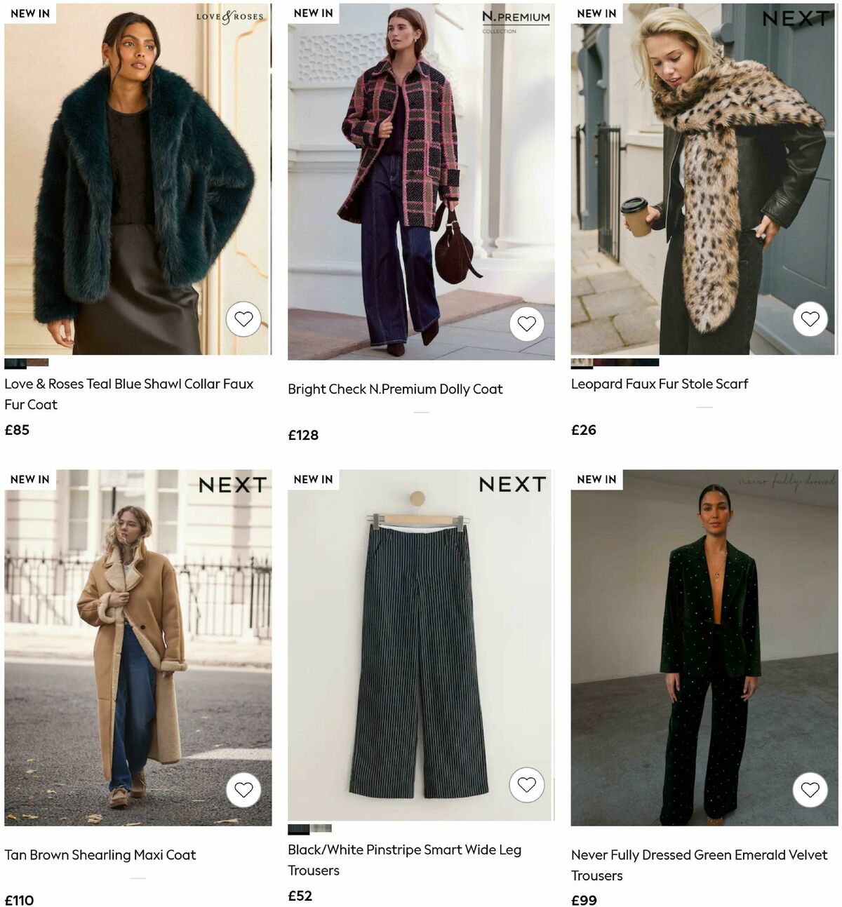 Next Offers from 3 November