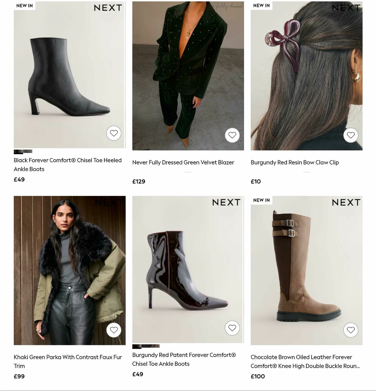 Next Offers from 3 November