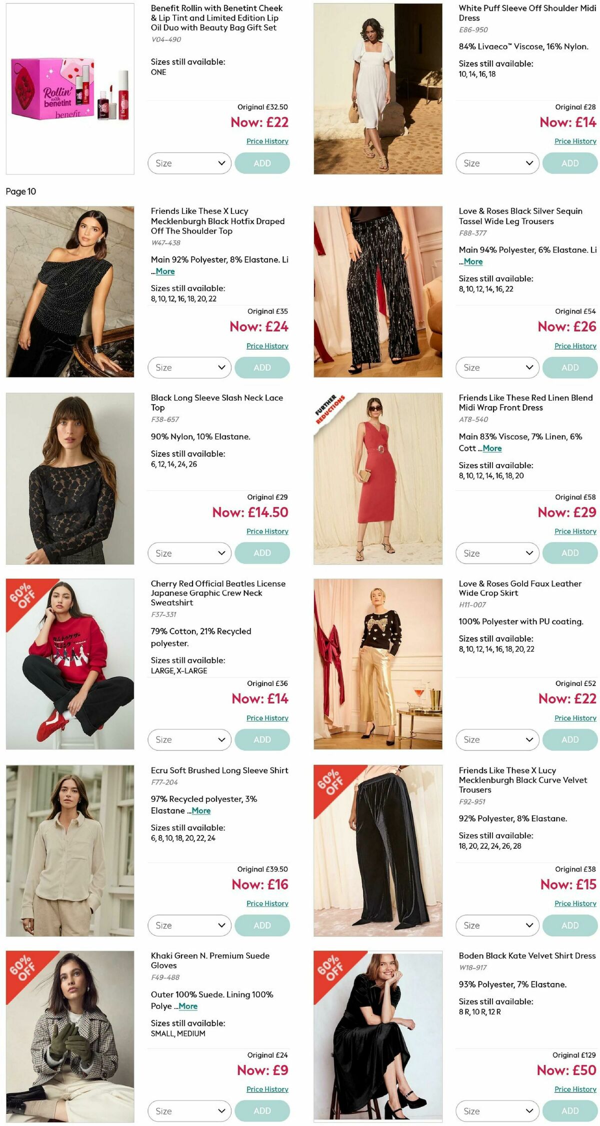 Next Offers from 31 December