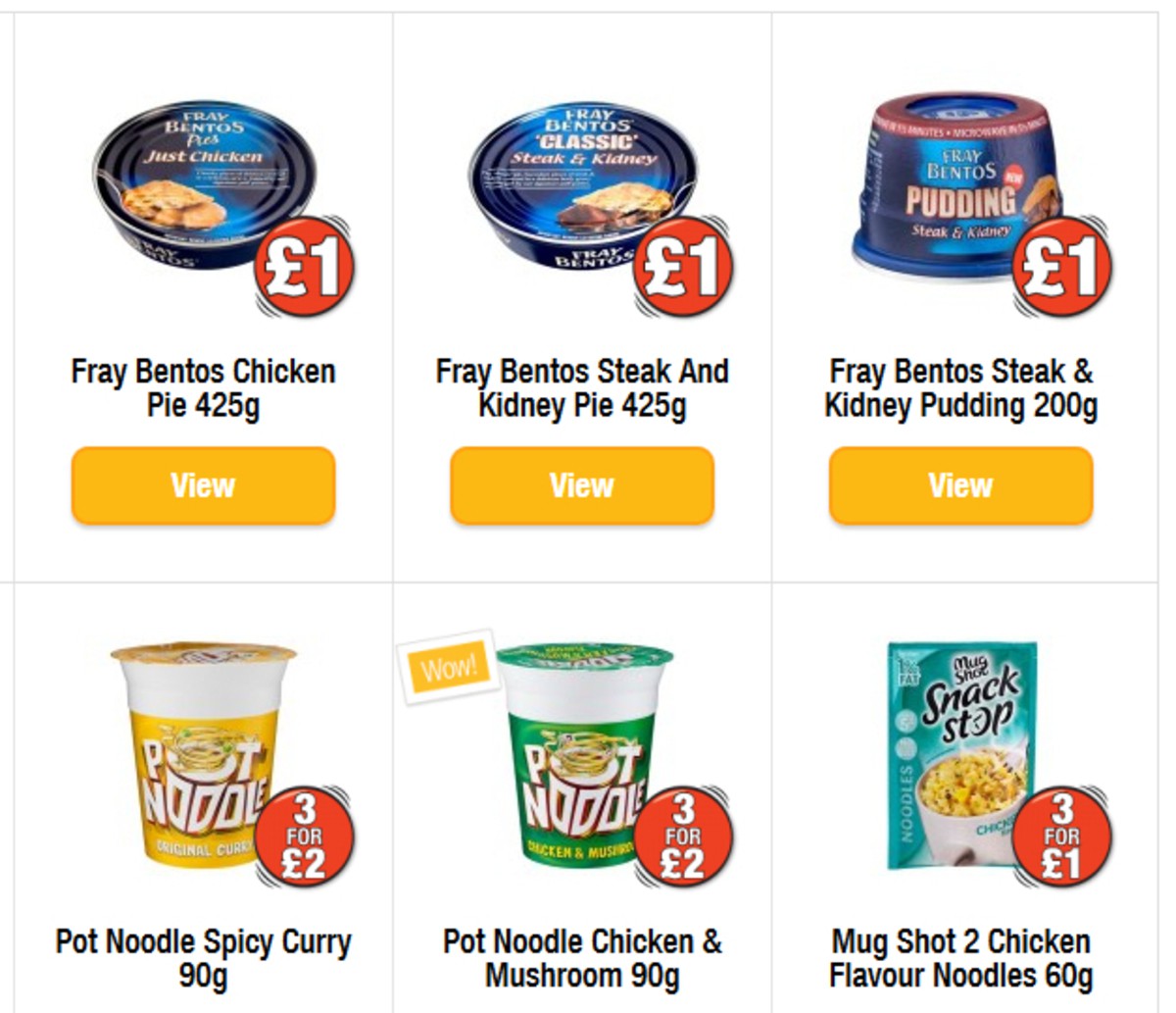 Poundland Offers from 26 March