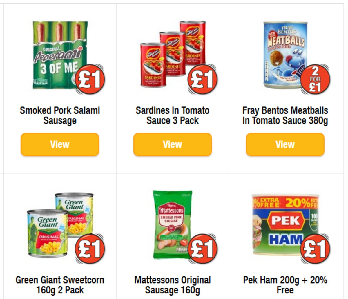 Poundland Offers from 26 March