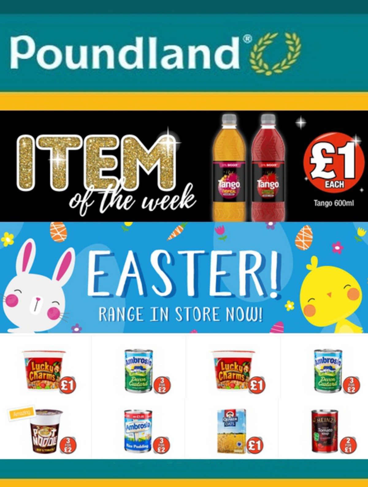 Poundland Offers from 2 April