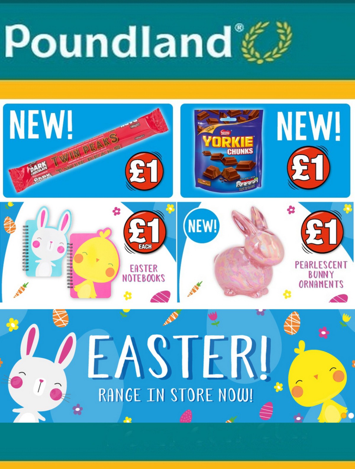 Poundland Offers from 9 April