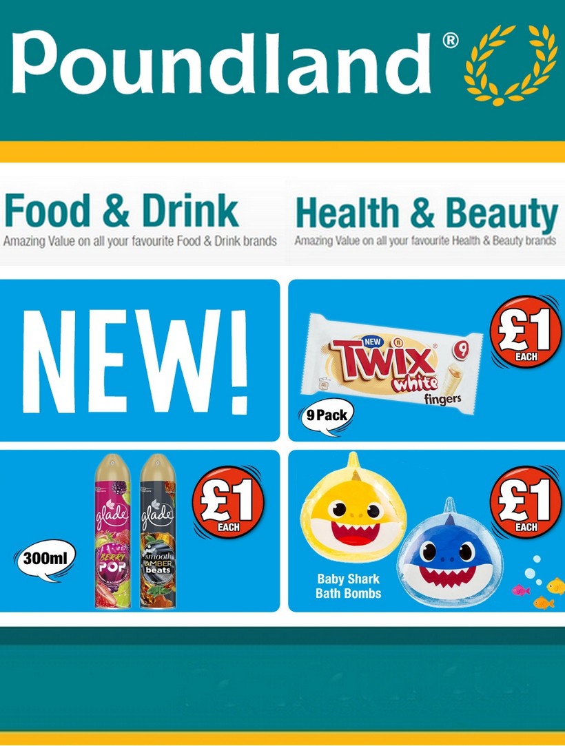 Poundland Offers from 18 June
