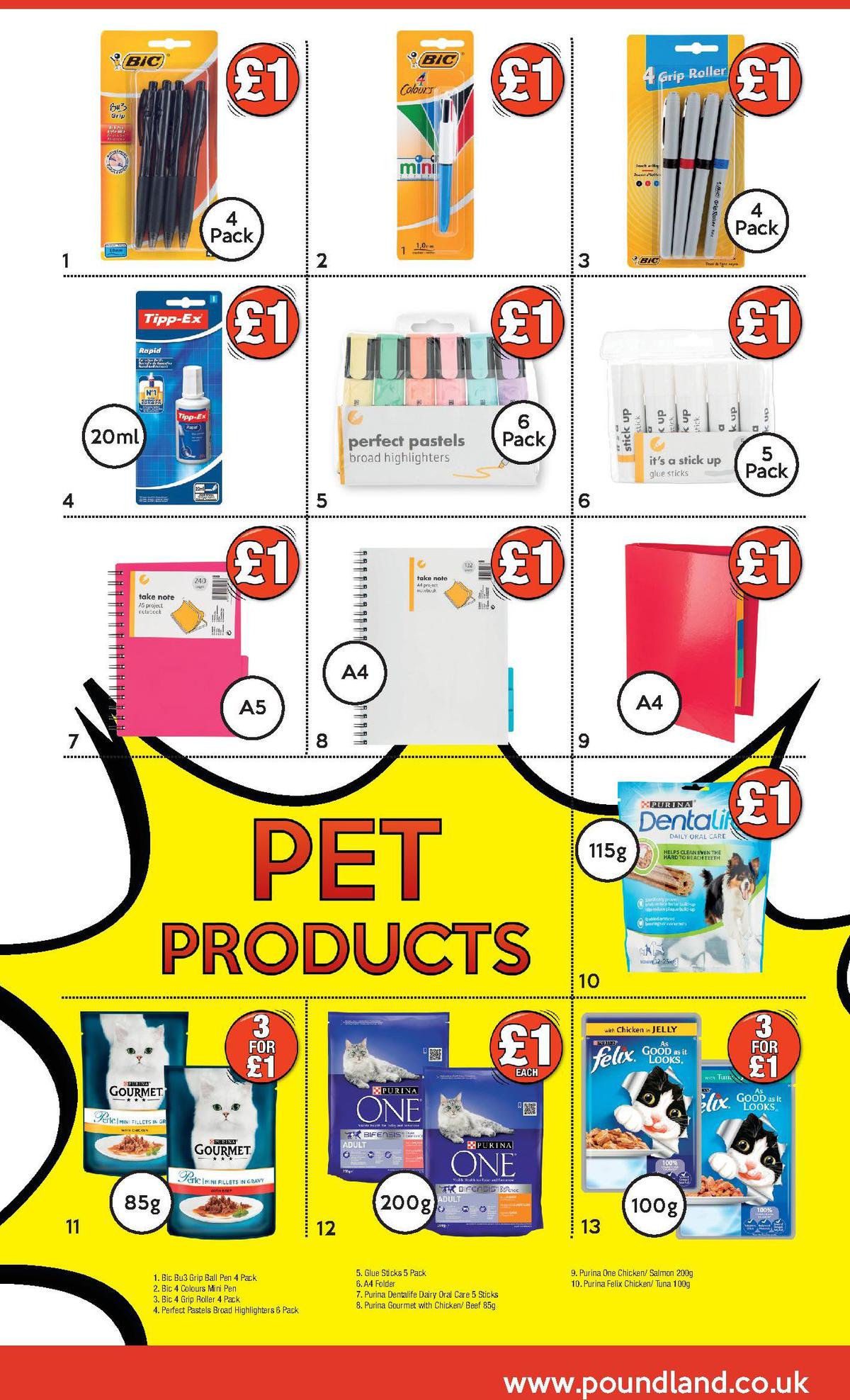 Poundland Offers from 7 September