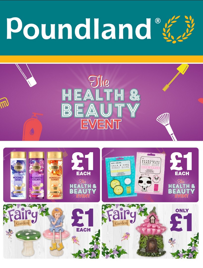 Poundland Offers from 18 February