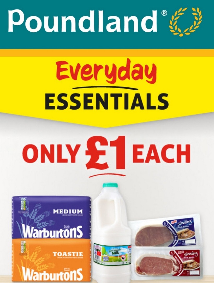 Poundland Offers from 24 March