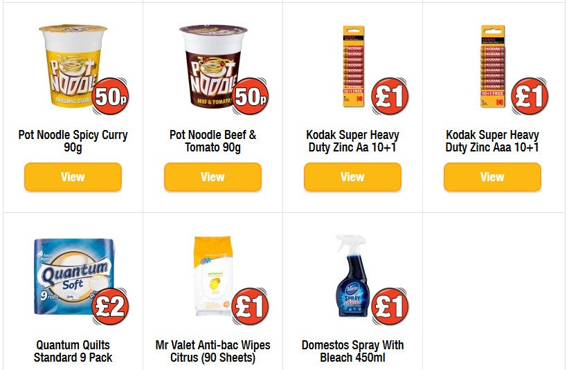 Poundland Offers from 24 March