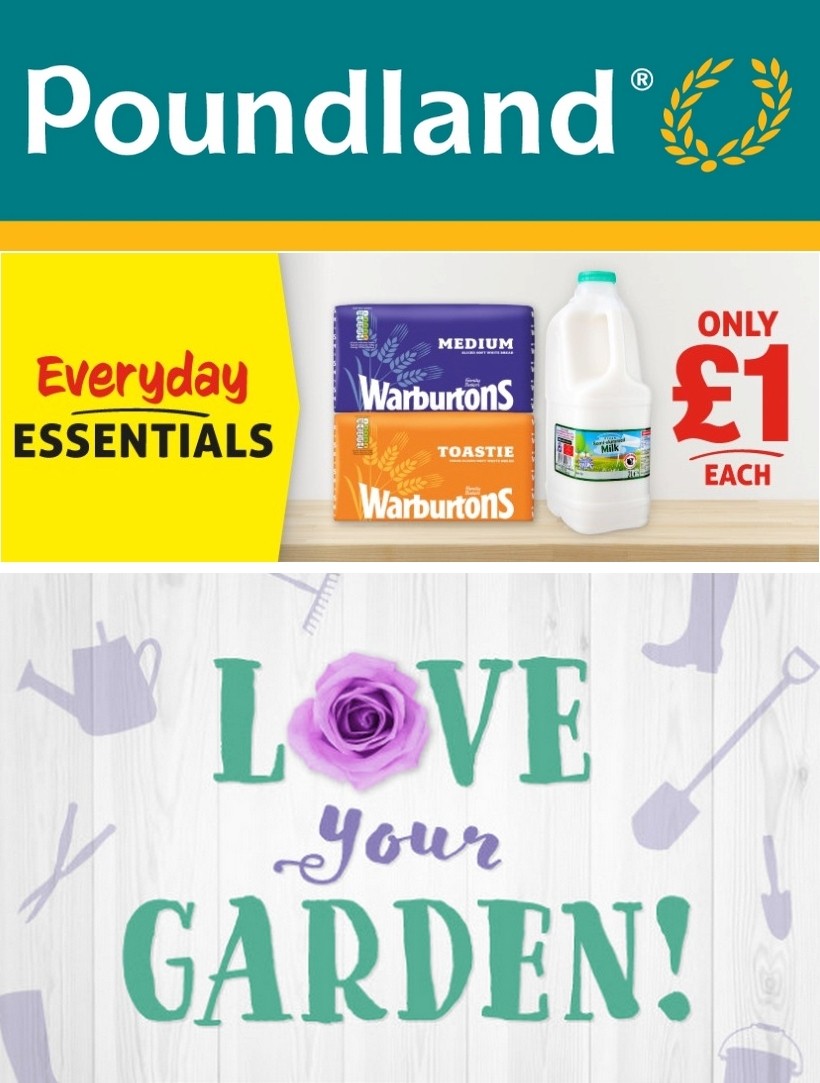 Poundland Offers from 14 April