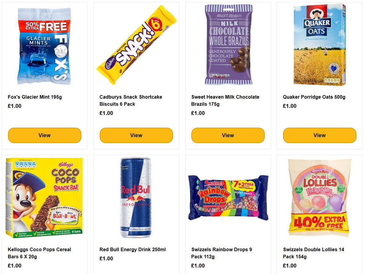 Poundland Offers from 7 July