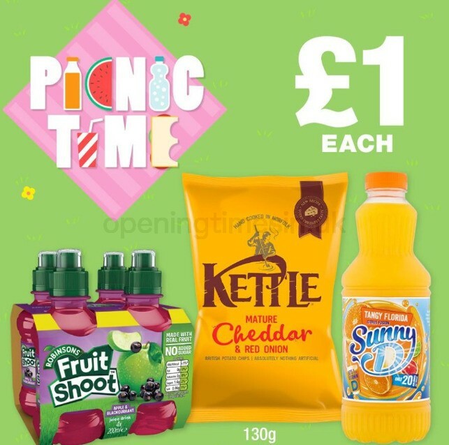 Poundland Offers from 4 August