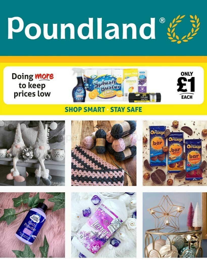 Poundland Offers from 9 November