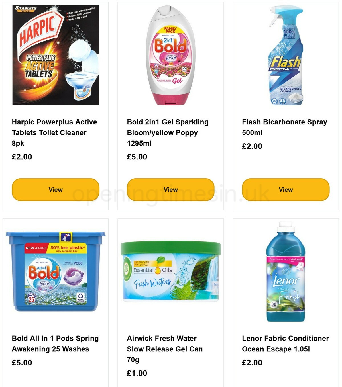 Poundland Offers from 1 January