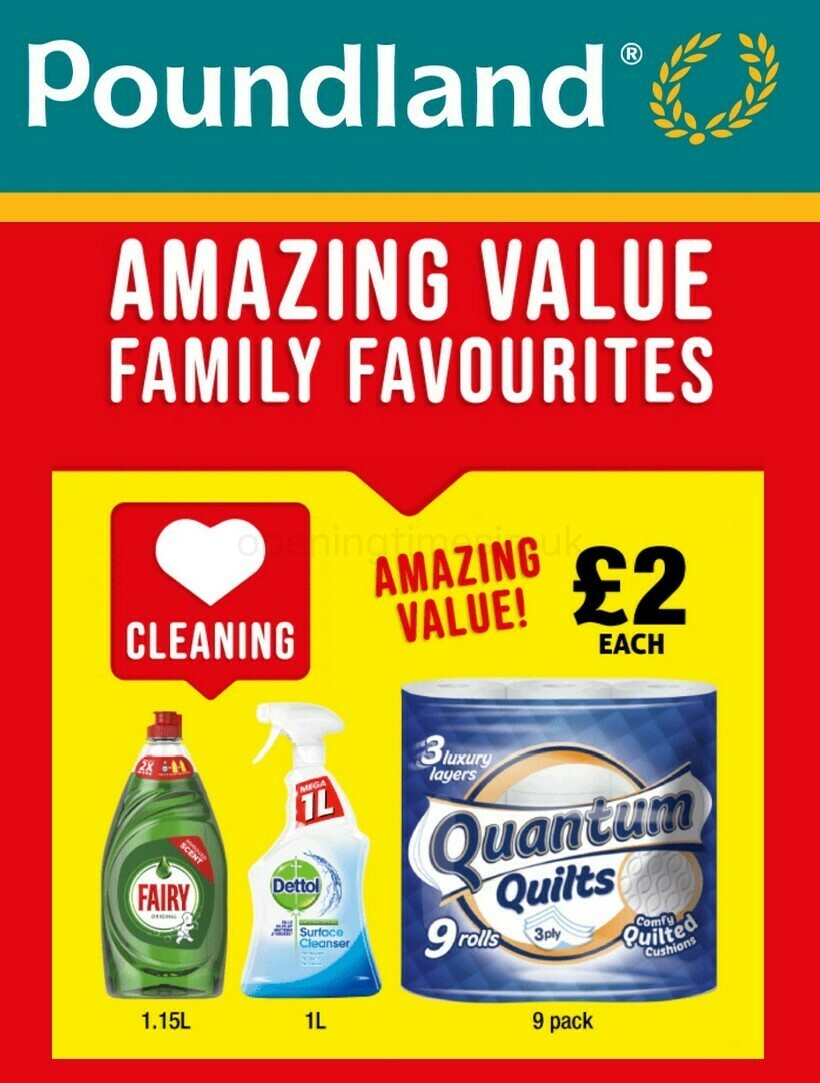Poundland Offers from 31 January