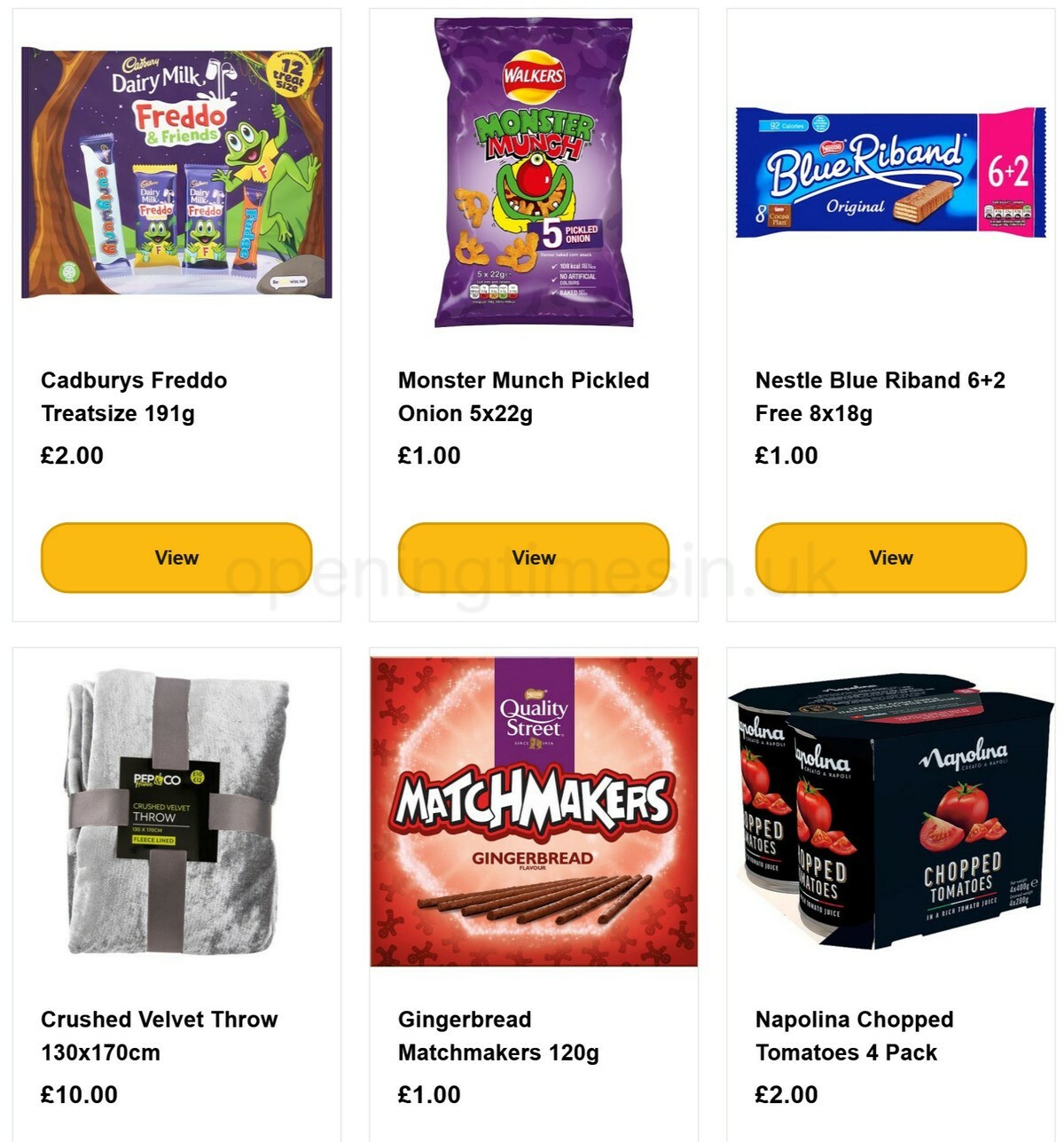 Poundland Offers from 15 March