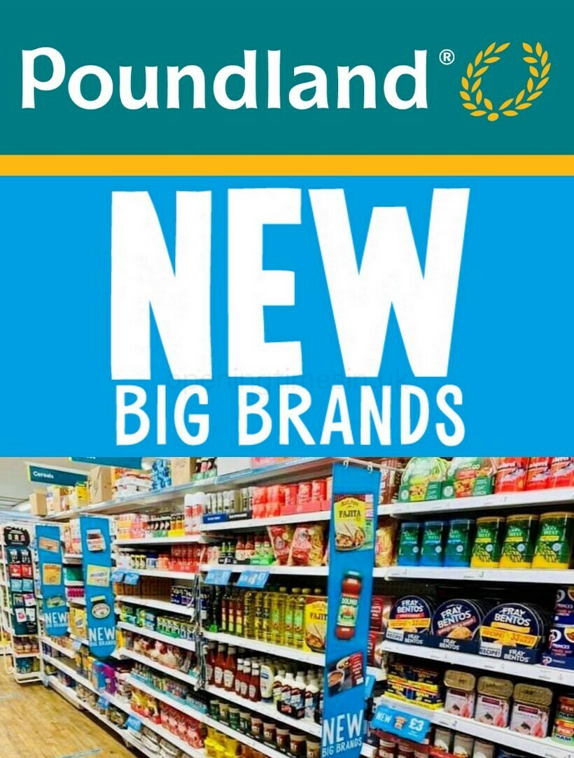 Poundland NEW Big Brand Family Favourites Offers from 21 March