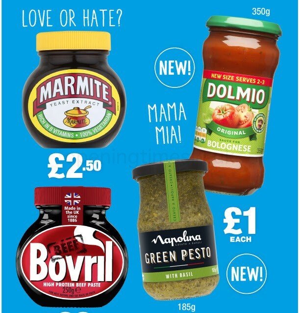 Poundland NEW Big Brand Family Favourites Offers from 21 March