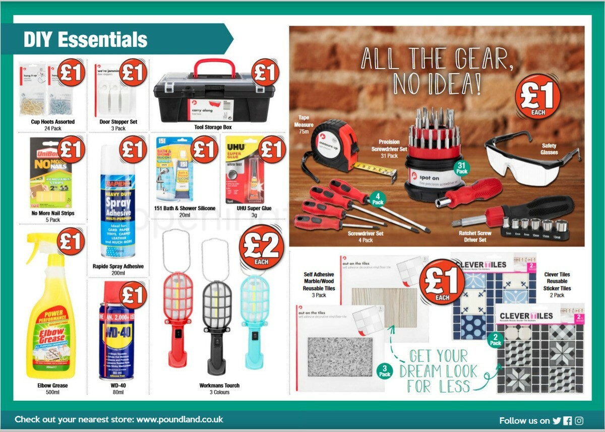 Poundland Offers from 5 April