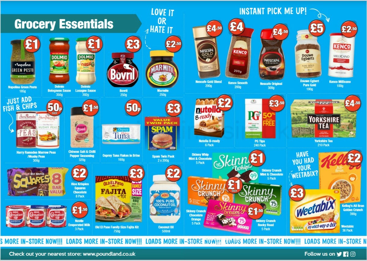 Poundland Offers from 5 April