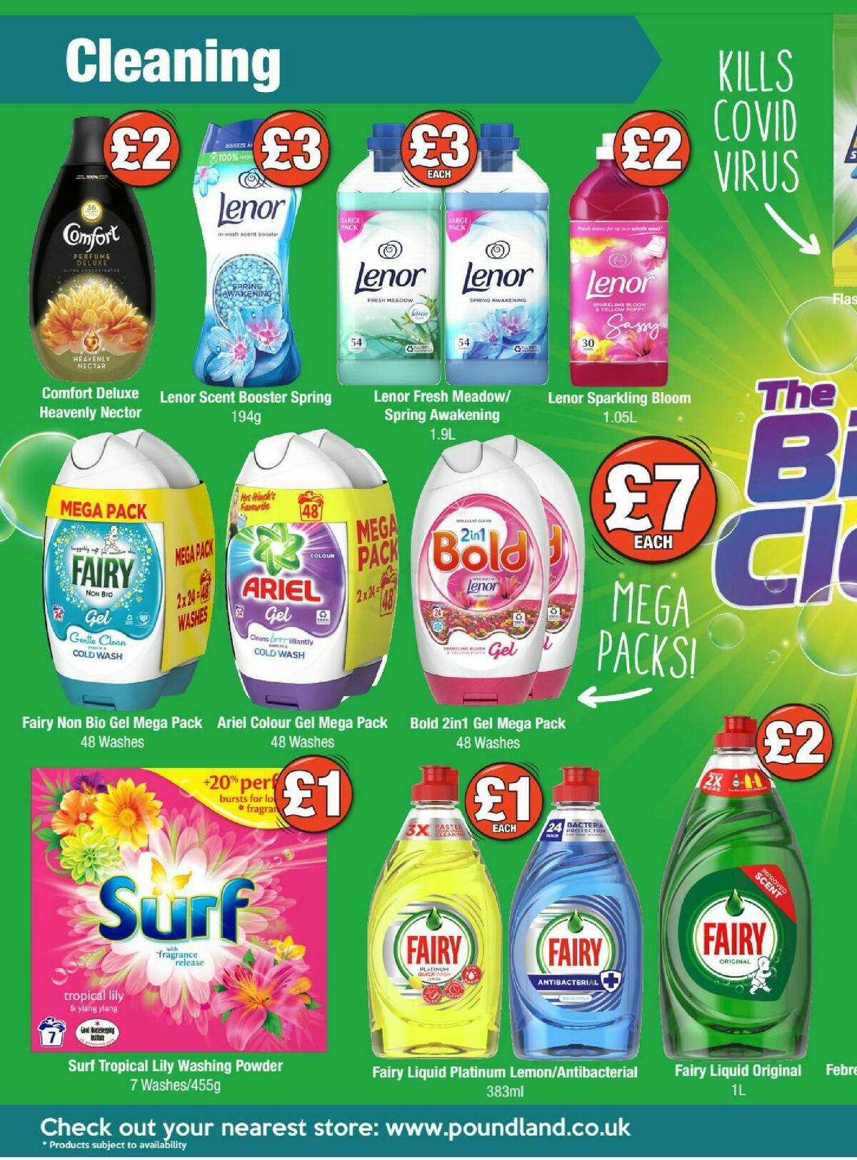 Poundland Offers from 3 August