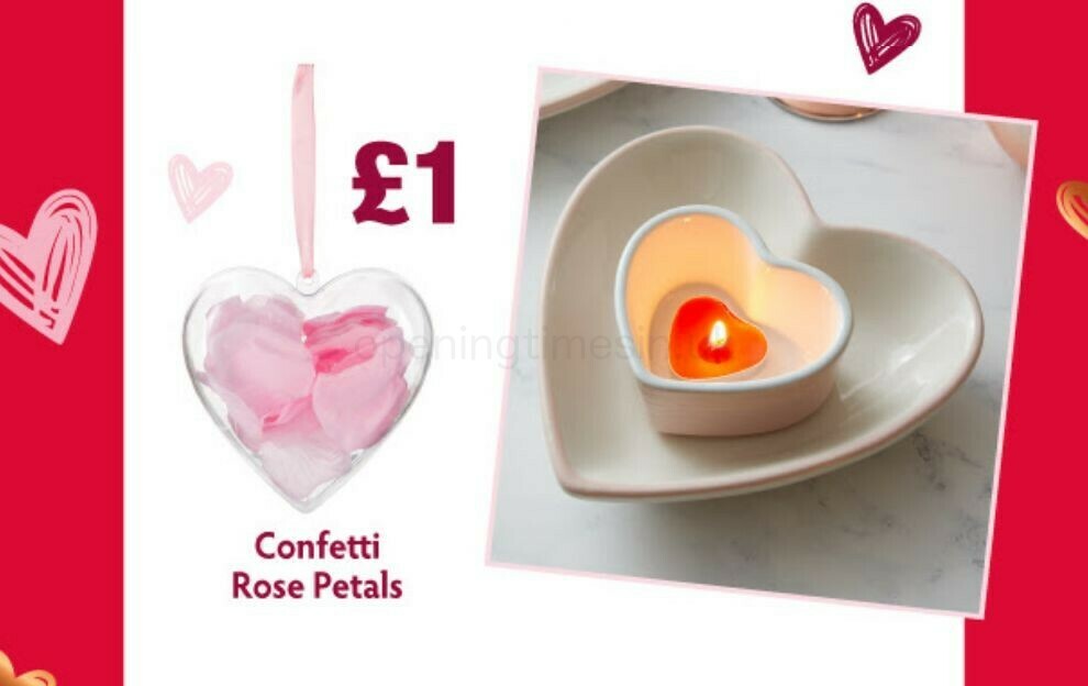 Poundland Valentine's Day Offers from 7 February