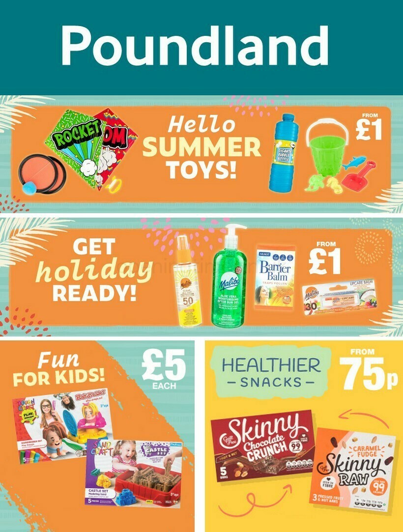 Poundland Offers from 8 May