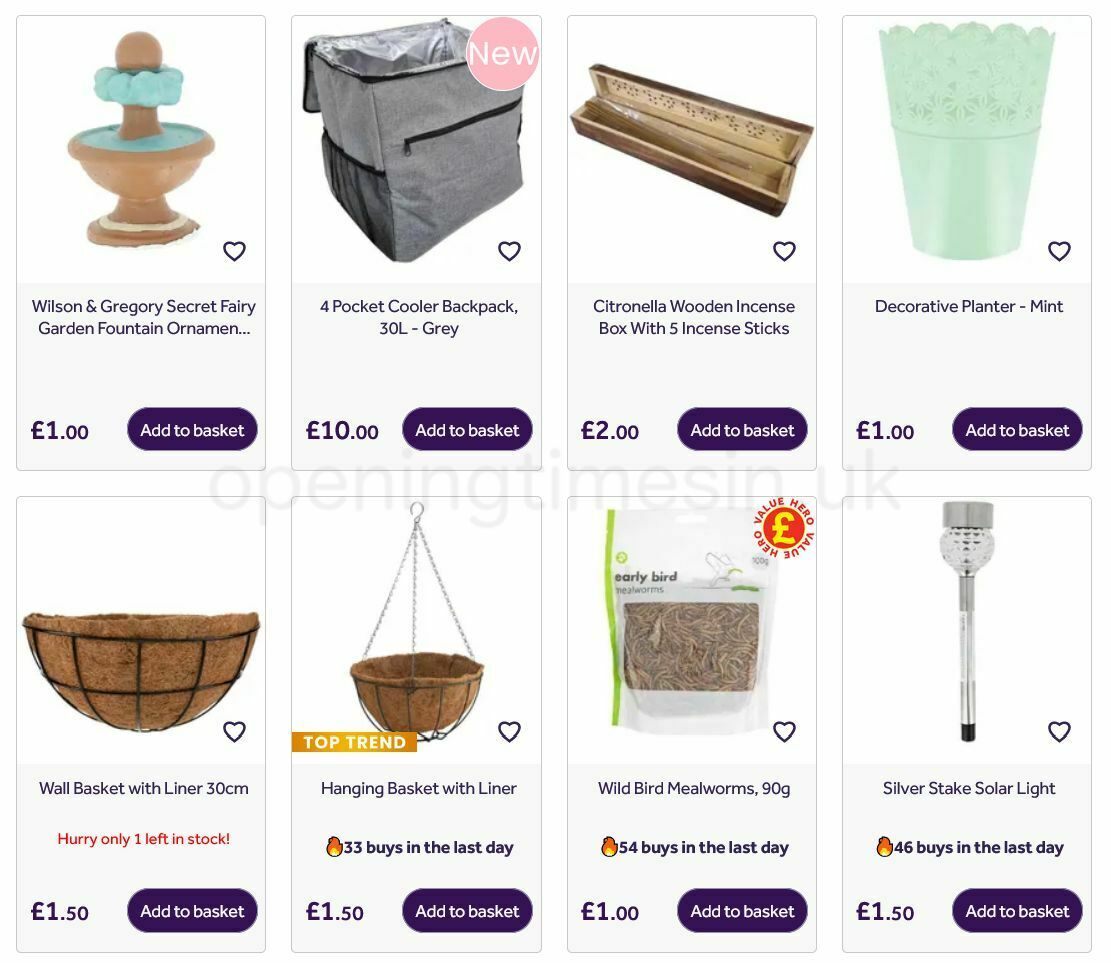 Poundland Offers from 1 July