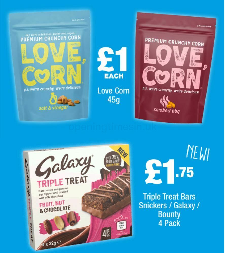 Poundland Offers from 12 August