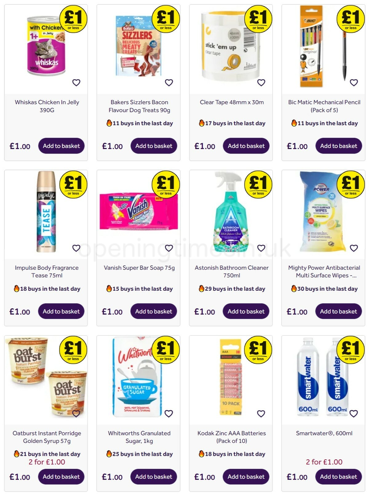 Poundland Offers from 9 January