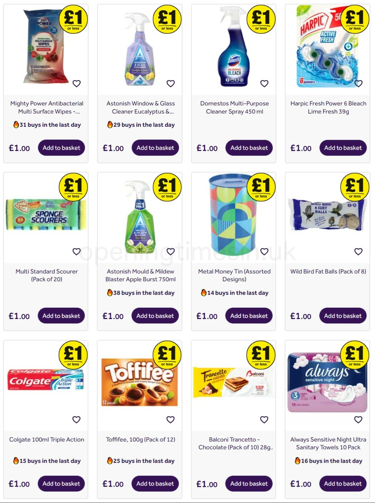 Poundland Offers from 9 January