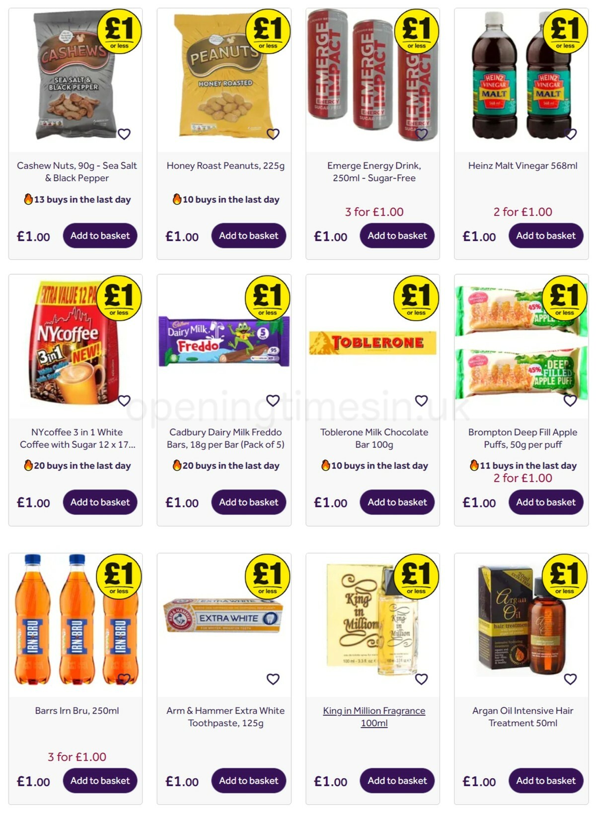 Poundland Offers from 9 January